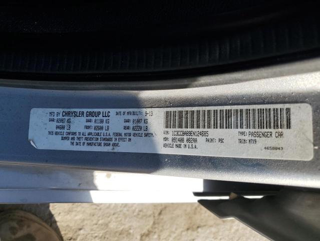 Photo 10 from auction – 2014 CHRYSLER 200 LX with VIN 1C3CCBAB9EN124685