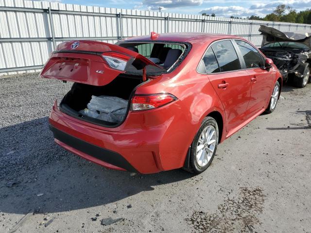Photo 4 from auction – 2020 TOYOTA COROLLA LE with VIN 5YFHPRAE5LP014385