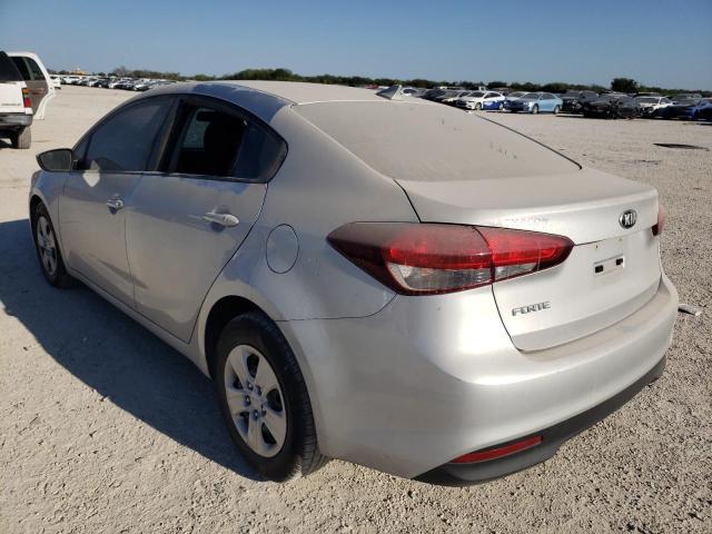 Photo 3 from auction – 2017 KIA FORTE LX with VIN 3KPFK4A75HE036809