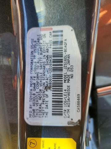 Photo 10 from auction – 2002 LEXUS GS 300 with VIN JT8BD69S420169430