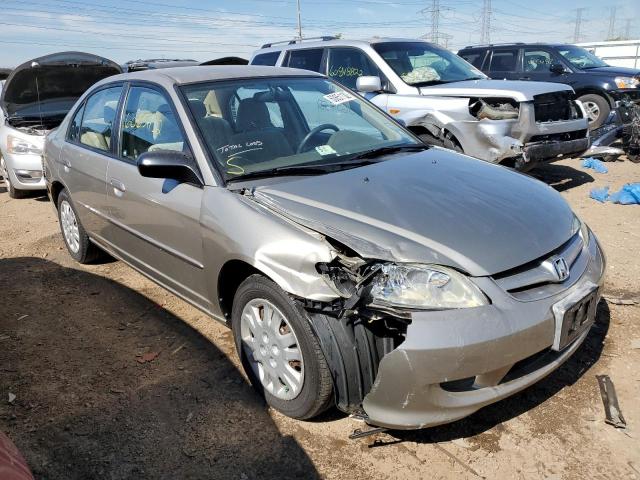 HONDA CIVIC LX 2004 with VIN 2HGES16514H643341 - Photo from auction