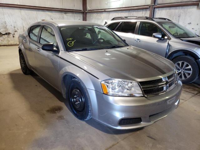 DODGE AVENGER SE 2014 with VIN 1C3CDZAB9EN165405 - Photo from auction