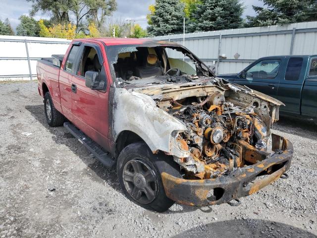 FORD F150 2008 with VIN 1FTRX14W28FB56637 - Photo from auction