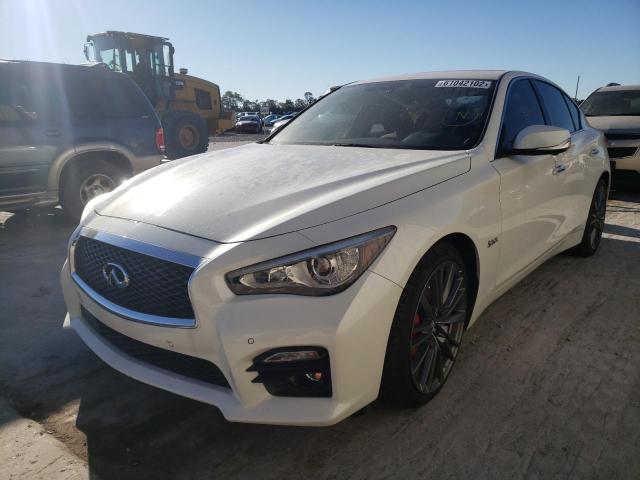 Photo 2 from auction – 2017 INFINITI Q50 RED SP with VIN JN1FV7AP5HM851007