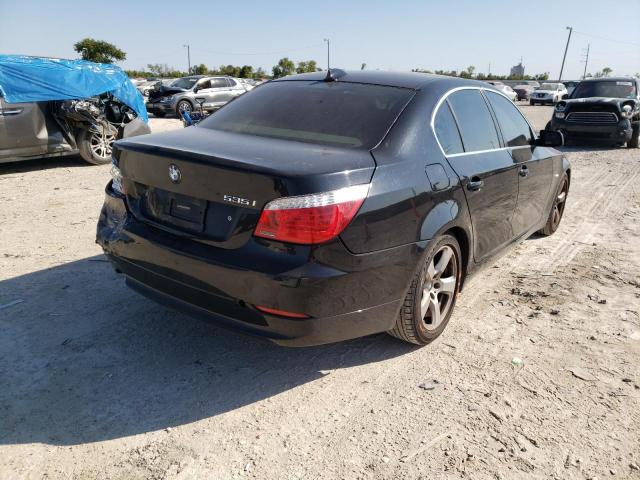 Photo 4 from auction – 2008 BMW 535 I with VIN WBANW13538CN54738
