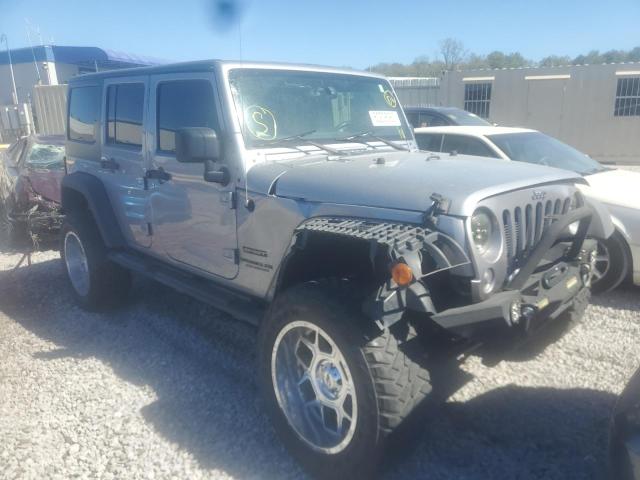 JEEP WRANGLER U 2014 with VIN 1C4BJWDG3EL319477 - Photo from auction