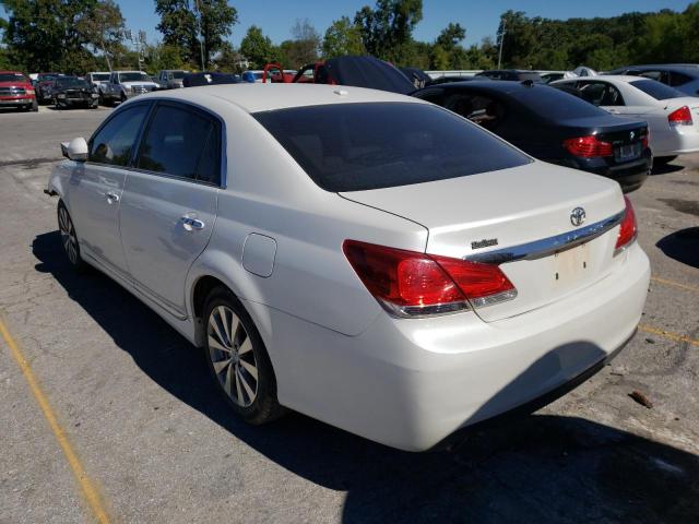 Photo 3 from auction – 2011 TOYOTA AVALON BAS with VIN 4T1BK3DB7BU417087