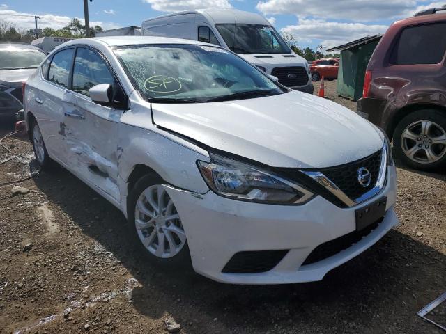 NISSAN SENTRA S 2018 with VIN 3N1AB7AP1JL636047 - Photo from auction