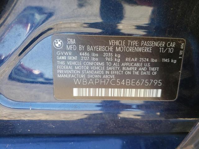 Photo 10 from auction – 2011 BMW 328I with VIN WBAPH7C54BE675795