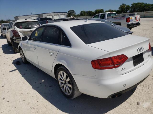 Photo 3 from auction – 2011 AUDI A4 PREMIUM with VIN WAUEFAFL9BN051494