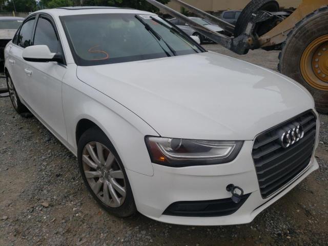 AUDI A4 PREMIUM 2013 with VIN WAUAFAFL9DA074671 - Photo from auction