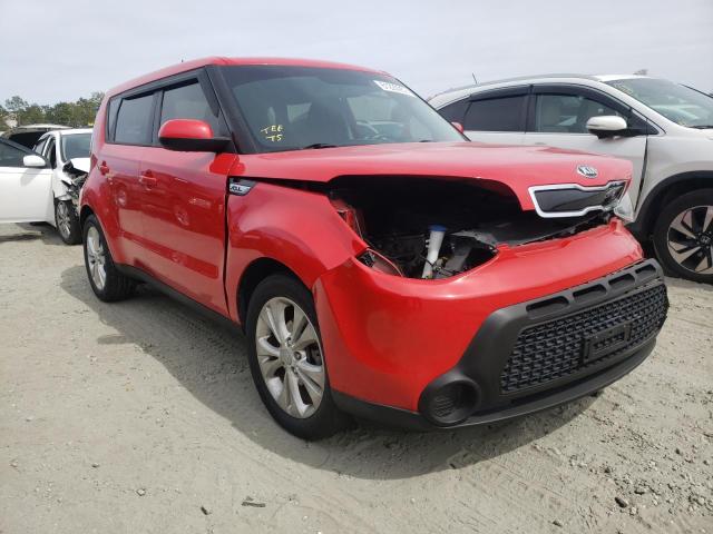 KIA SOUL + 2015 with VIN KNDJP3A58F7750970 - Photo from auction