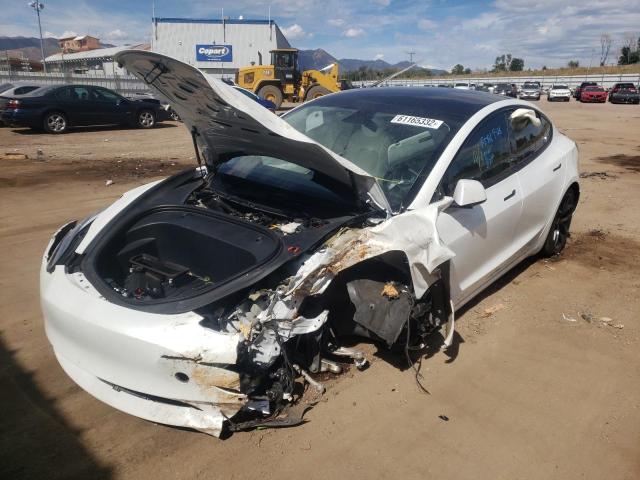 Photo 2 from auction – 2021 TESLA MODEL 3 with VIN 5YJ3E1EC8MF988532
