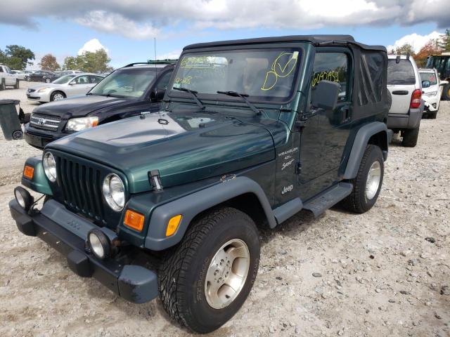 Photo 2 from auction – 2000 JEEP WRANGLER / with VIN 1J4FA49S7YP736983