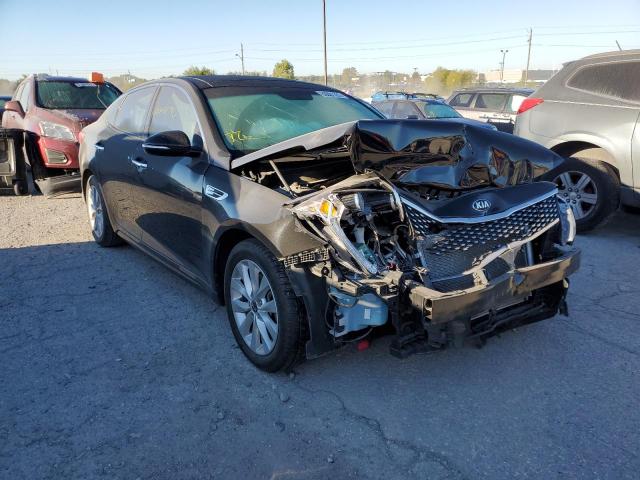 KIA OPTIMA EX 2017 with VIN 5XXGU4L30HG159272 - Photo from auction