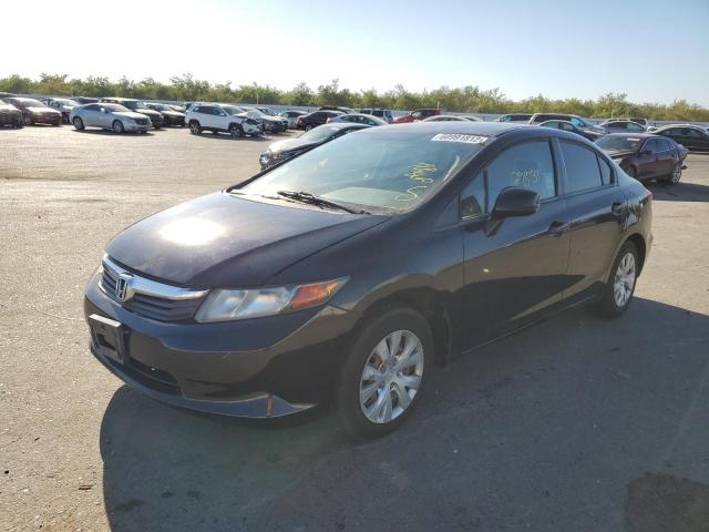 Photo 2 from auction – 2012 HONDA CIVIC LX with VIN 2HGFB2F5XCH600822