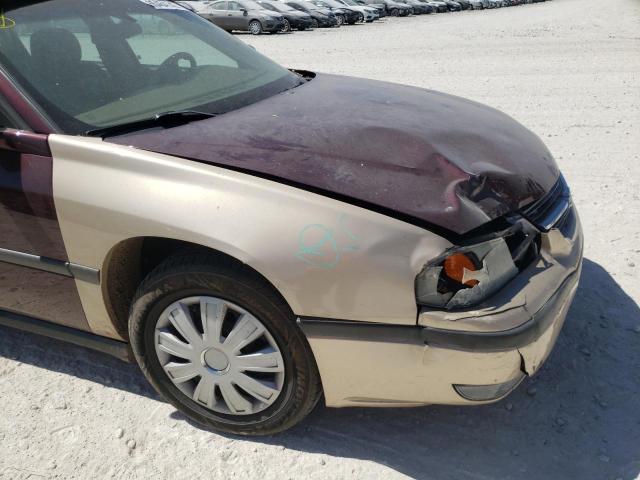 Photo 9 from auction – 2004 CHEVROLET IMPALA with VIN 2G1WF52E849169332