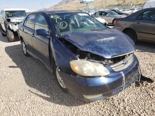 TOYOTA COROLLA SE 2004 with VIN 2T1BR32E94C237607 - Photo from auction