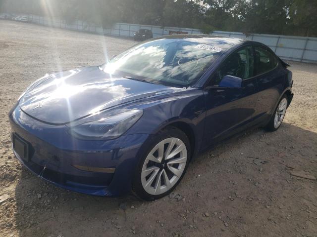 Photo 2 from auction – 2022 TESLA MODEL 3 with VIN 5YJ3E1EB4NF185645