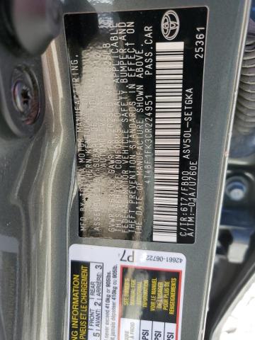 Photo 10 from auction – 2012 TOYOTA CAMRY BASE with VIN 4T4BF1FK3CR224951