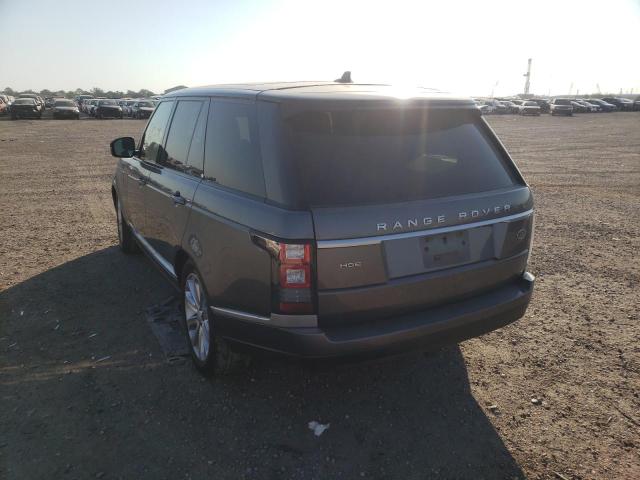 Photo 3 from auction – 2016 LAND ROVER RANGE ROVE with VIN SALGS2VF8GA278854
