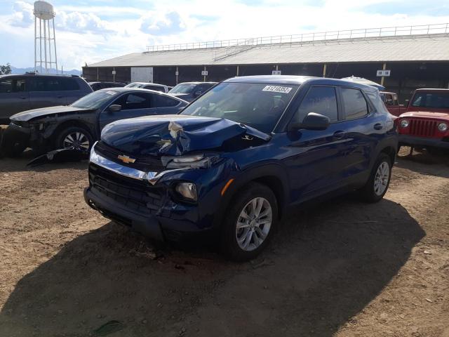 Photo 2 from auction – 2021 CHEVROLET TRAILBLAZE with VIN KL79MMS25MB094398
