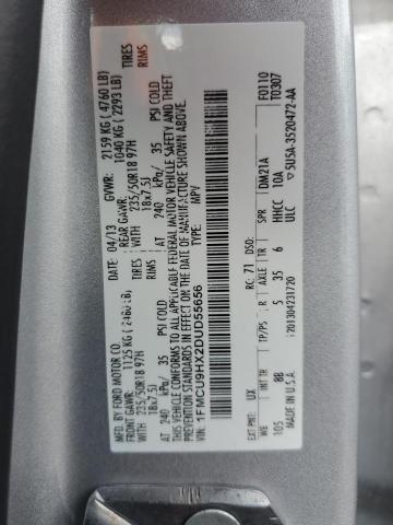 Photo 10 from auction – 2013 FORD ESCAPE SEL with VIN 1FMCU9HX2DUD55656