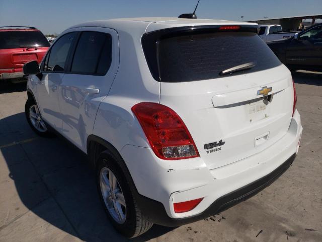 Photo 3 from auction – 2018 CHEVROLET TRAX LS with VIN KL7CJKSB7JB724386