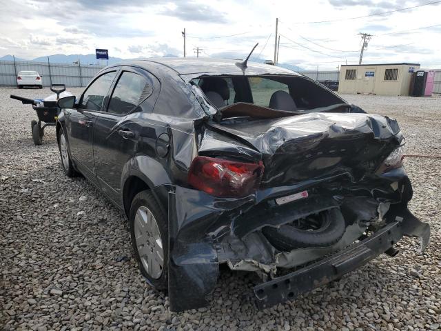 Photo 3 from auction – 2012 DODGE AVENGER SE with VIN 1C3CDZAB1CN322504