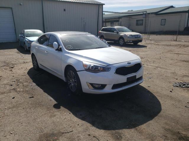 KIA CADENZA PR 2014 with VIN KNALN4D77E5123881 - Photo from auction