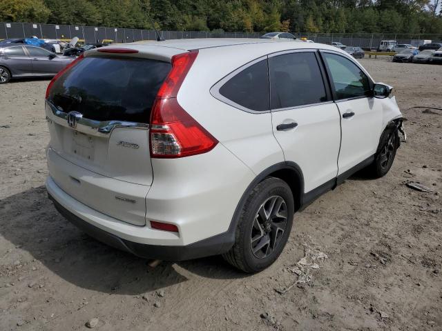 Photo 4 from auction – 2016 HONDA CR-V SE with VIN 5J6RM4H45GL104772
