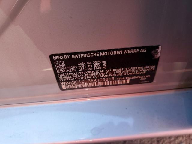 Photo 10 from auction – 2014 BMW 328 I SULE with VIN WBA3C1C58EK105816