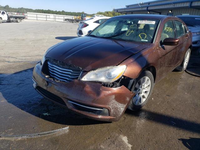 Photo 2 from auction – 2013 CHRYSLER 200 LX with VIN 1C3CCBAGXDN729194