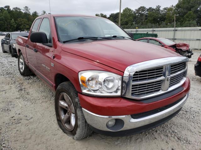 DODGE RAM 1500 S 2007 with VIN 1D7HA18247S100599 - Photo from auction