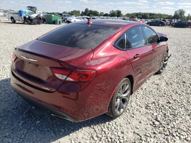Photo 4 from auction – 2016 CHRYSLER 200 S with VIN 1C3CCCBB2GN100767