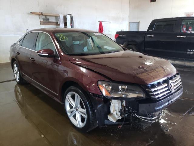 VOLKSWAGEN PASSAT SE 2012 with VIN 1VWBN7A35CC027772 - Photo from auction