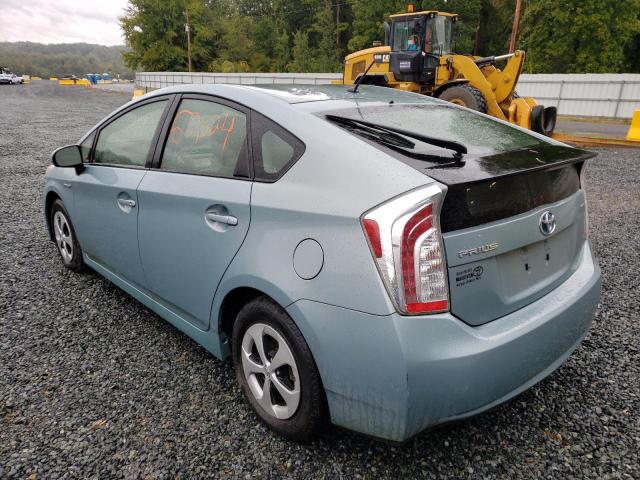 Photo 3 from auction – 2014 TOYOTA PRIUS with VIN JTDKN3DU3E1755167