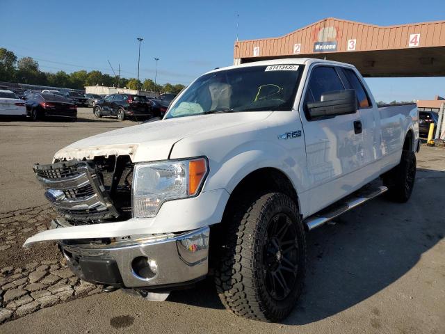 Photo 2 from auction – 2014 FORD F150 SUPER with VIN 1FTVX1EF0EKD12691