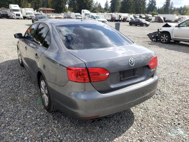 Photo 3 from auction – 2012 VOLKSWAGEN JETTA BASE with VIN 3VW2K7AJ3CM394255