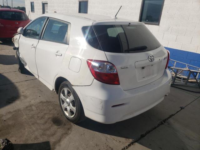 Photo 3 from auction – 2009 TOYOTA MATRIX with VIN 2T1KU40EX9C183409