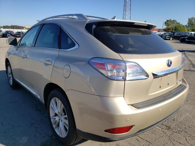 Photo 3 from auction – 2012 LEXUS RX 450 with VIN JTJBC1BA4C2434150