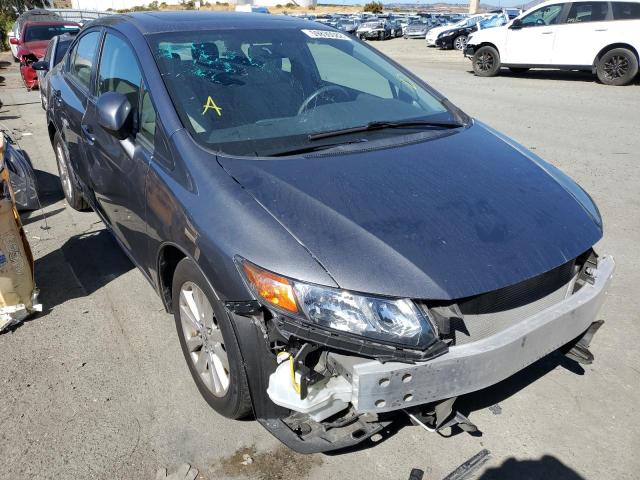 HONDA CIVIC EX 2012 with VIN 19XFB2F84CE304683 - Photo from auction