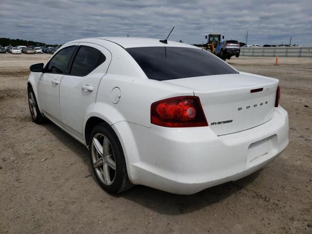 Photo 3 from auction – 2013 DODGE AVENGER SE with VIN 1C3CDZAB0DN566517