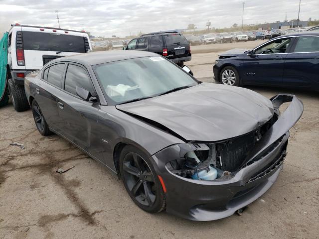DODGE CHARGER R/ 2018 with VIN 2C3CDXCTXJH176216 - Photo from auction