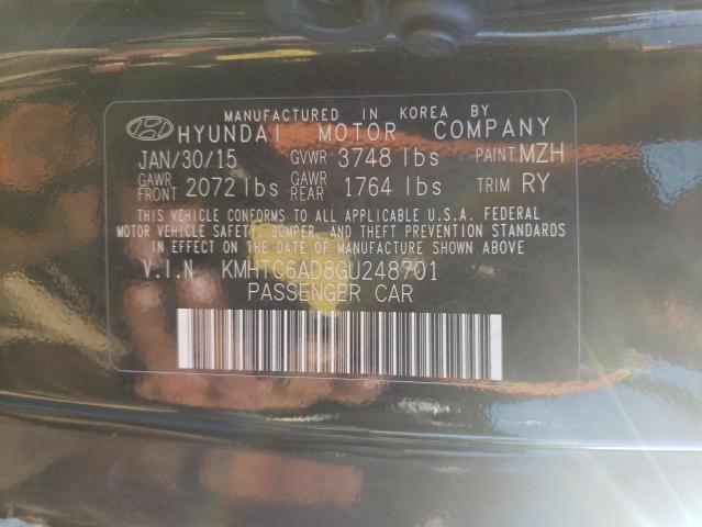 Photo 10 from auction – 2016 HYUNDAI VELOSTER with VIN KMHTC6AD8GU248701