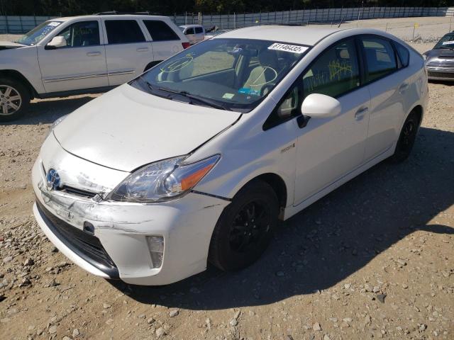 Photo 2 from auction – 2015 TOYOTA PRIUS with VIN JTDKN3DU8F1924097