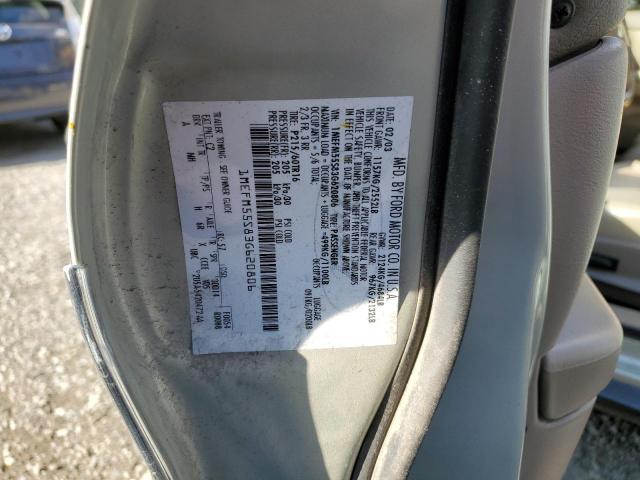 Photo 10 from auction – 2003 MERCURY SABLE LS P with VIN 1MEFM55S83G620806