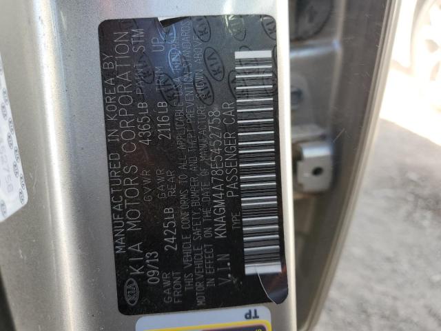 Photo 10 from auction – 2014 KIA OPTIMA LX with VIN KNAGM4A78E5452758
