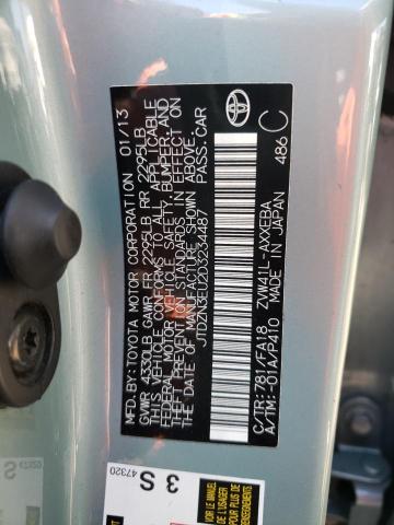 Photo 10 from auction – 2013 TOYOTA PRIUS V with VIN JTDZN3EU2D3234487