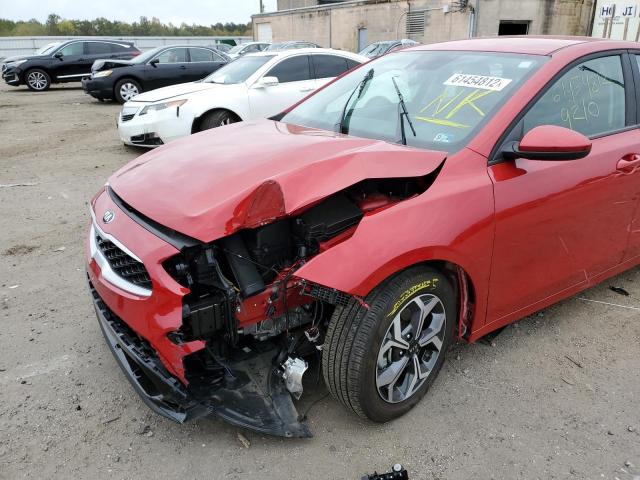 Photo 9 from auction – 2021 KIA FORTE FE with VIN 3KPF24ADXME398702